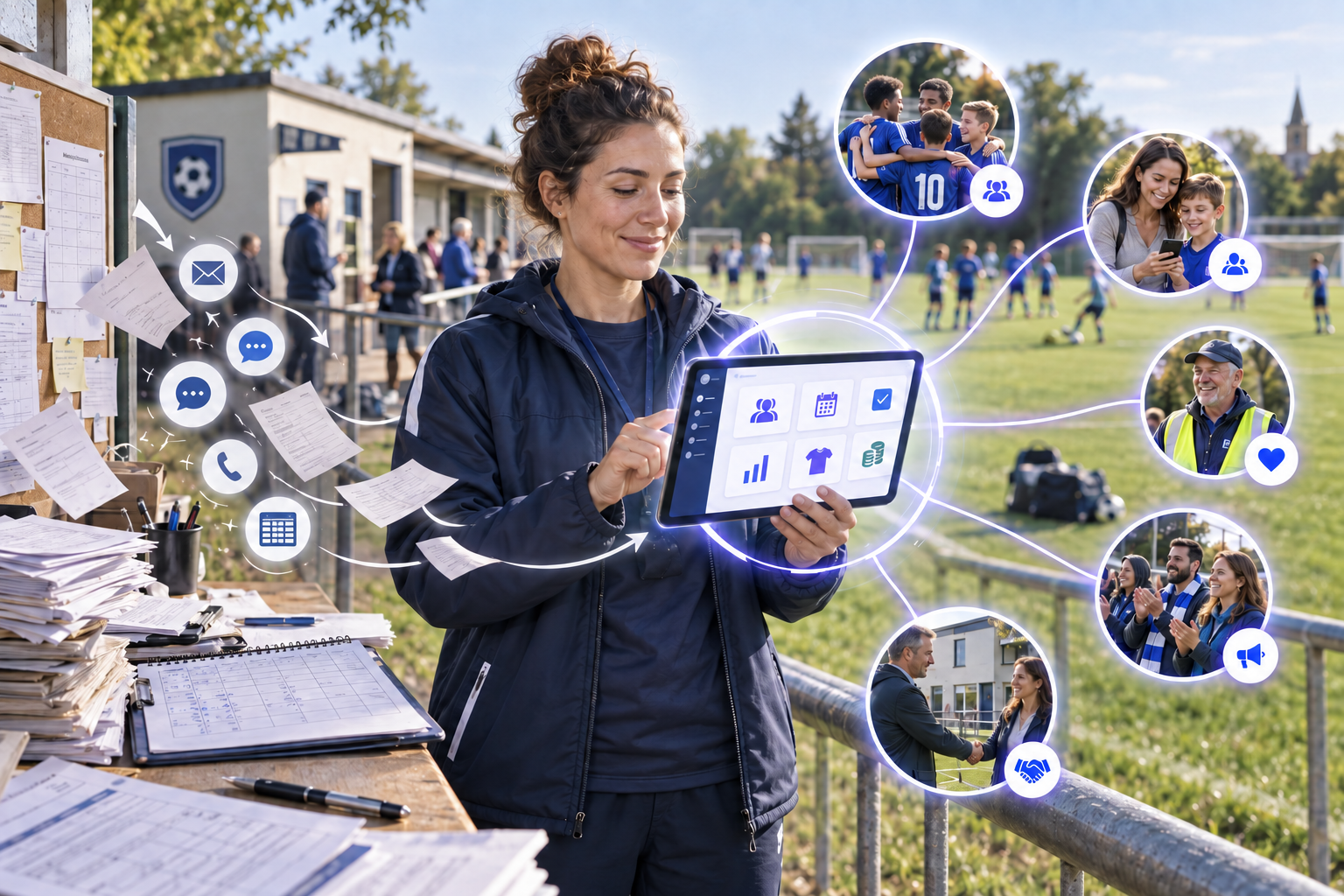 Transition digitale d’un club amateur vers une gestion centralisée